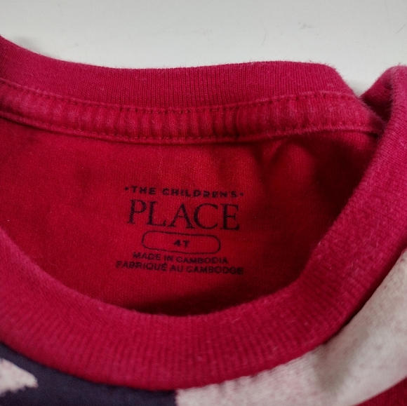 The Children's Place American Flag Fourth of July Tshirt - Picture 6 of 8